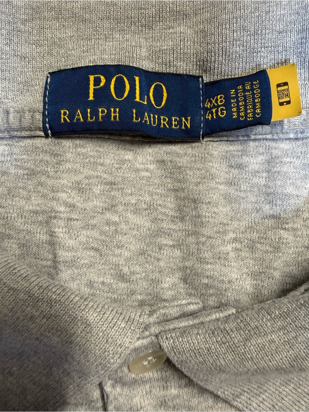 Ralph Lauren Men’s Heather Light Blue Polo Shirt - Picture 5 of 5